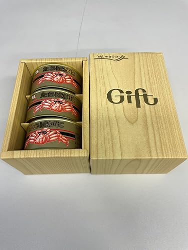 Amazon | 極洋 たらばがに (100g×3缶) 化粧箱入 | キョクヨー | 魚介の